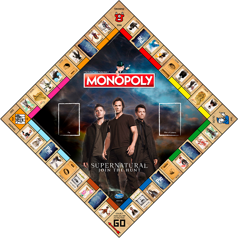 Настольная игра WINNING MOVES SUPERNATURAL Monopoly EN (WM00512-EN1-6) Возраст от 16 лет