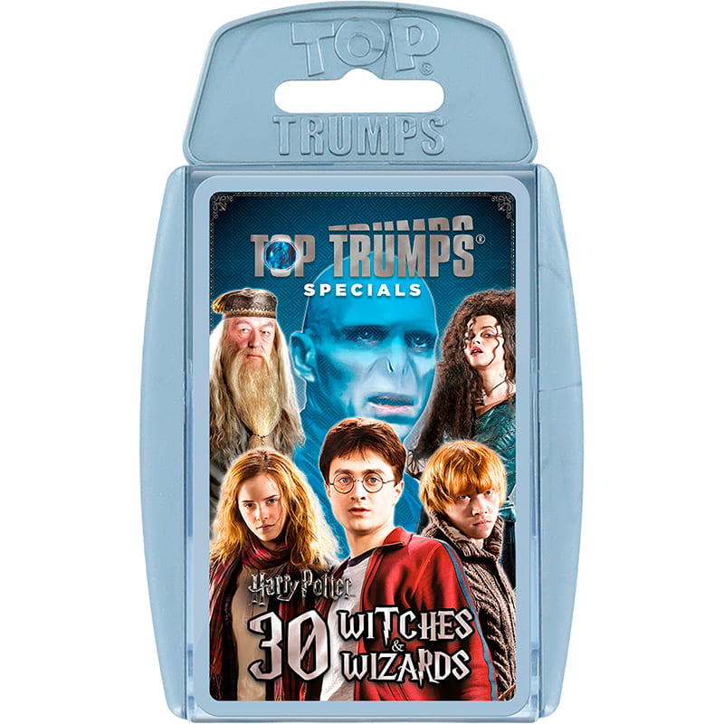 Настольная игра WINNING MOVES Top Trumps: Harry Potter 30 Greatest Witches and Wizards EN (WM01200-EN1-6)