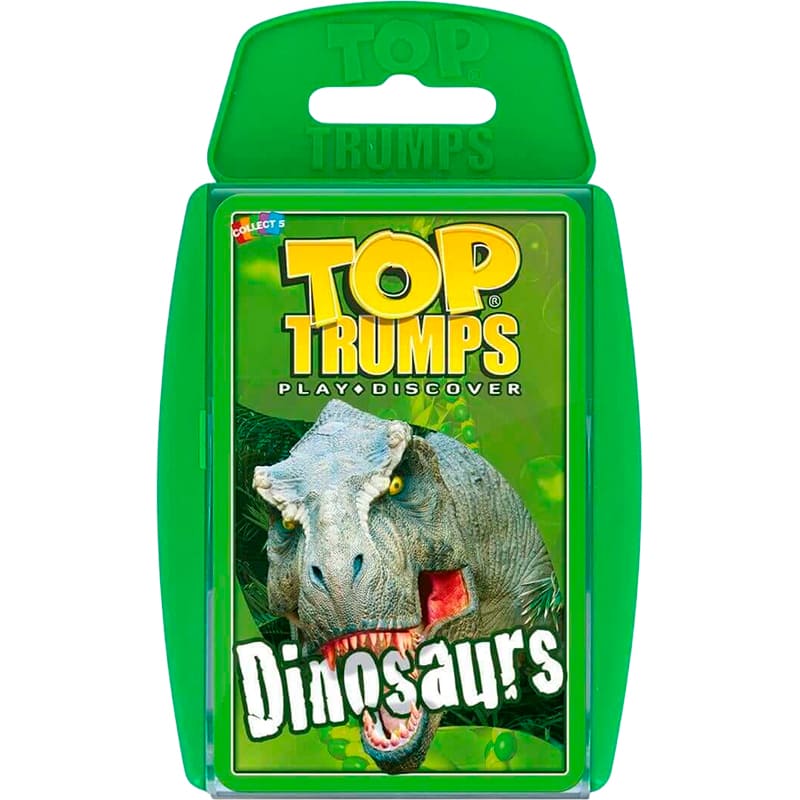 Настільна гра WINNING MOVES Top Trumps: Dinosaurs Winning Moves (WM01572-EN1-6)