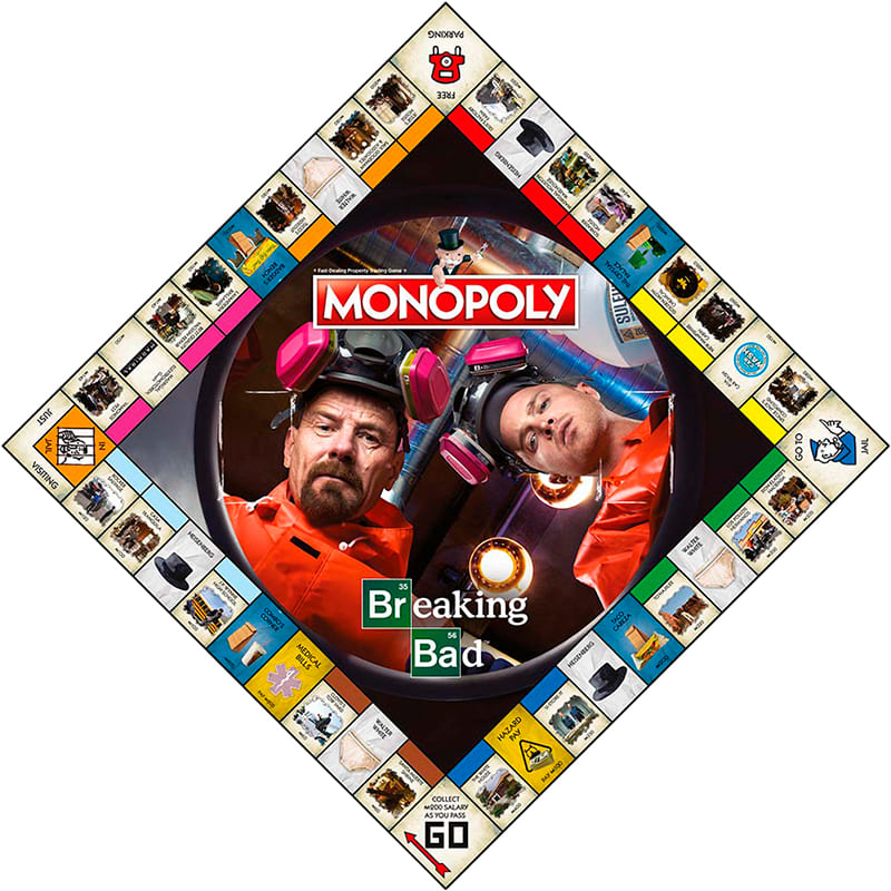Настільна гра WINNING MOVES Monopoly: Breaking Bad (WM01831-EN1-6) Вік від 18 років