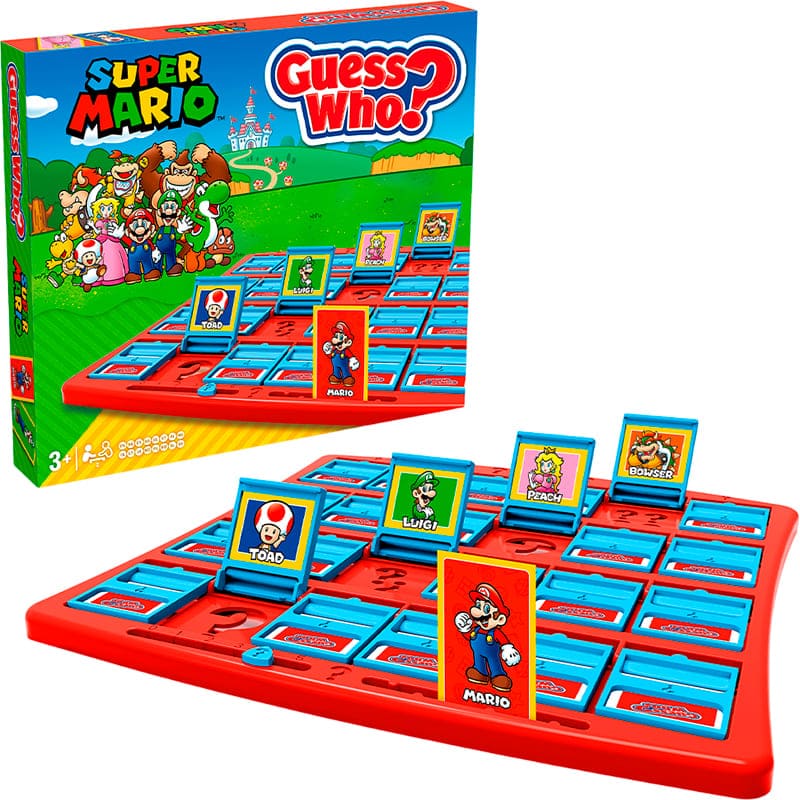 Настольная игра WINNING MOVES Super Mario Guess Who? (WM03076-ML1-6) Для кого универсально