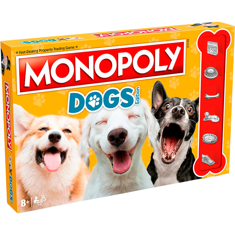Настільна гра WINNING MOVES Monopoly: Dogs (WM03194-EN1-6)