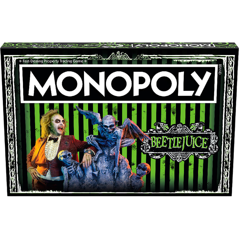 Настольная игра WINNING MOVES Monopoly UK: Beetlejuice (WM03321-EN1-6) Материал металл