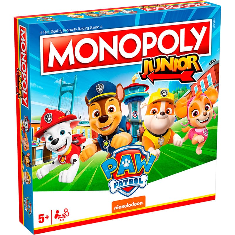 Настільна гра WINNING MOVES Monopoly Junior EN: Paw Patrol Movie (WM04163-EN1-6)