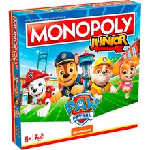 Настільна гра WINNING MOVES Monopoly Junior EN: Paw Patrol Movie (WM04163-EN1-6)