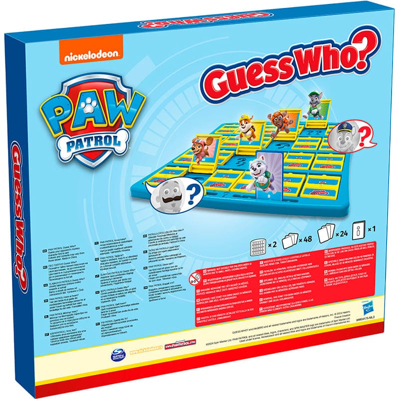 Внешний вид Настольная игра WINNING MOVES Paw Patrol Guess Who? (WM04175-ML3-6)