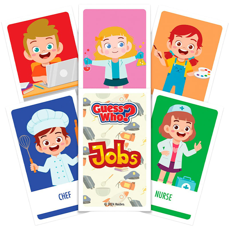 Настольная игра WINNING MOVES Jobs Guess Who? (WM04515-ML1-6) Возраст от 6 лет 