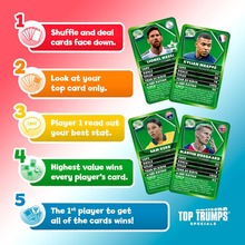 Настольная игра WINNING MOVES Top Trumps UK: World Football Stars Green (WM04533-EN1-6)