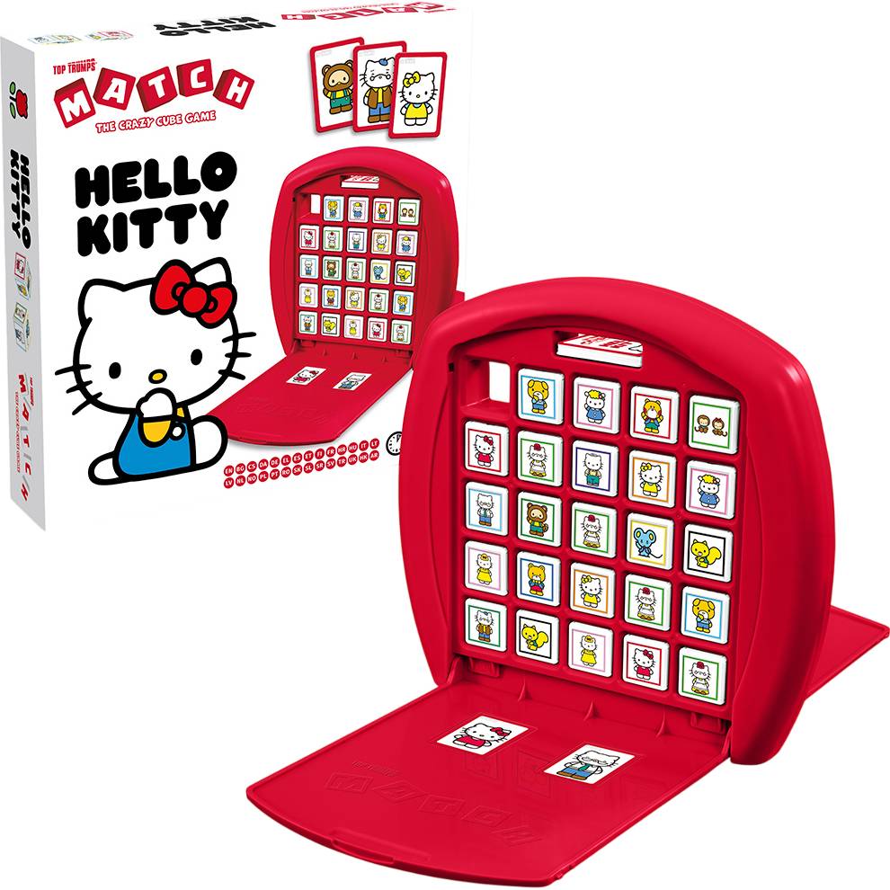 Настільна гра WINNING MOVES HELLO KITTY Top Trumps Match (WM04859-ML1-6) Предмет вивчення логіка