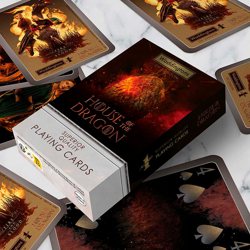 Изображение Игральные карты WINNING MOVES Waddingtons No.1 - House of Dragons (WM04535-EN1-12)