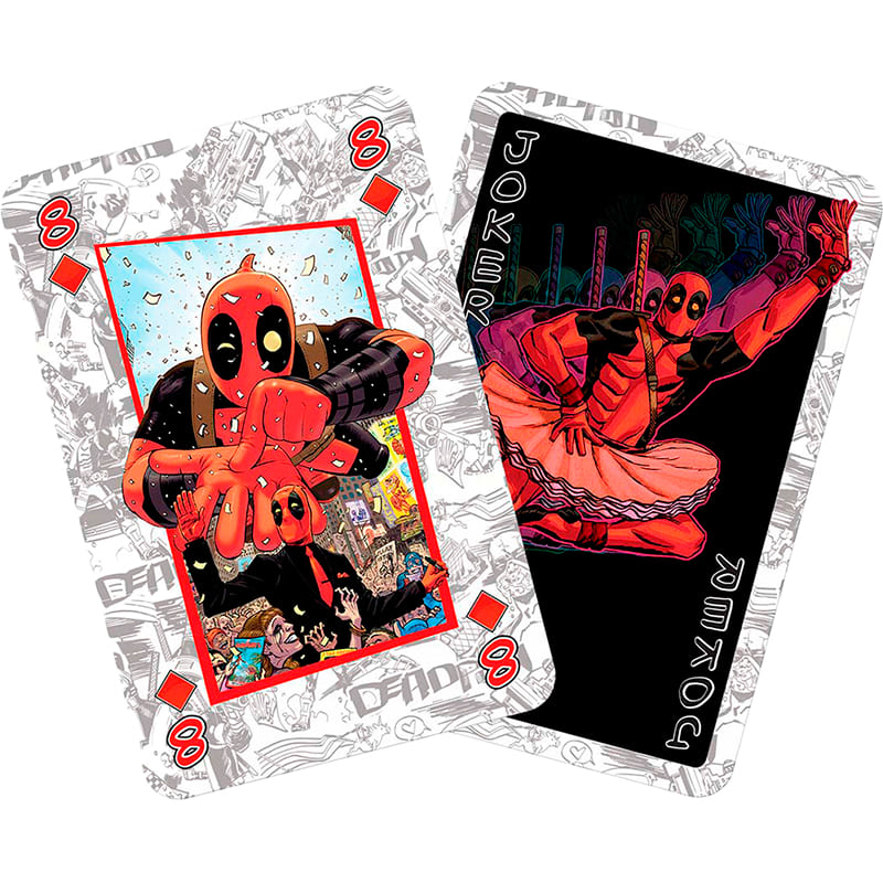 Покупка Игральные карты WINNING MOVES MARVEL Waddingtons No.1 - Deadpool (WM04686-EN1-12)