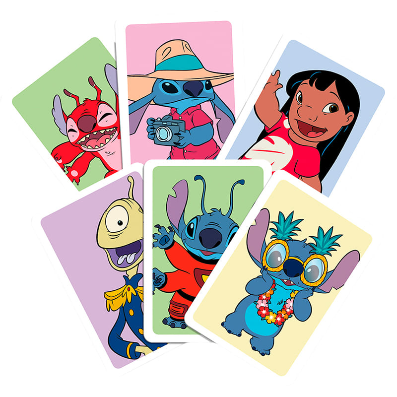 Настільна гра WINNING MOVES Top Trumps Match: Disney Stitch (WM04815-ML1-6) Матеріал картон