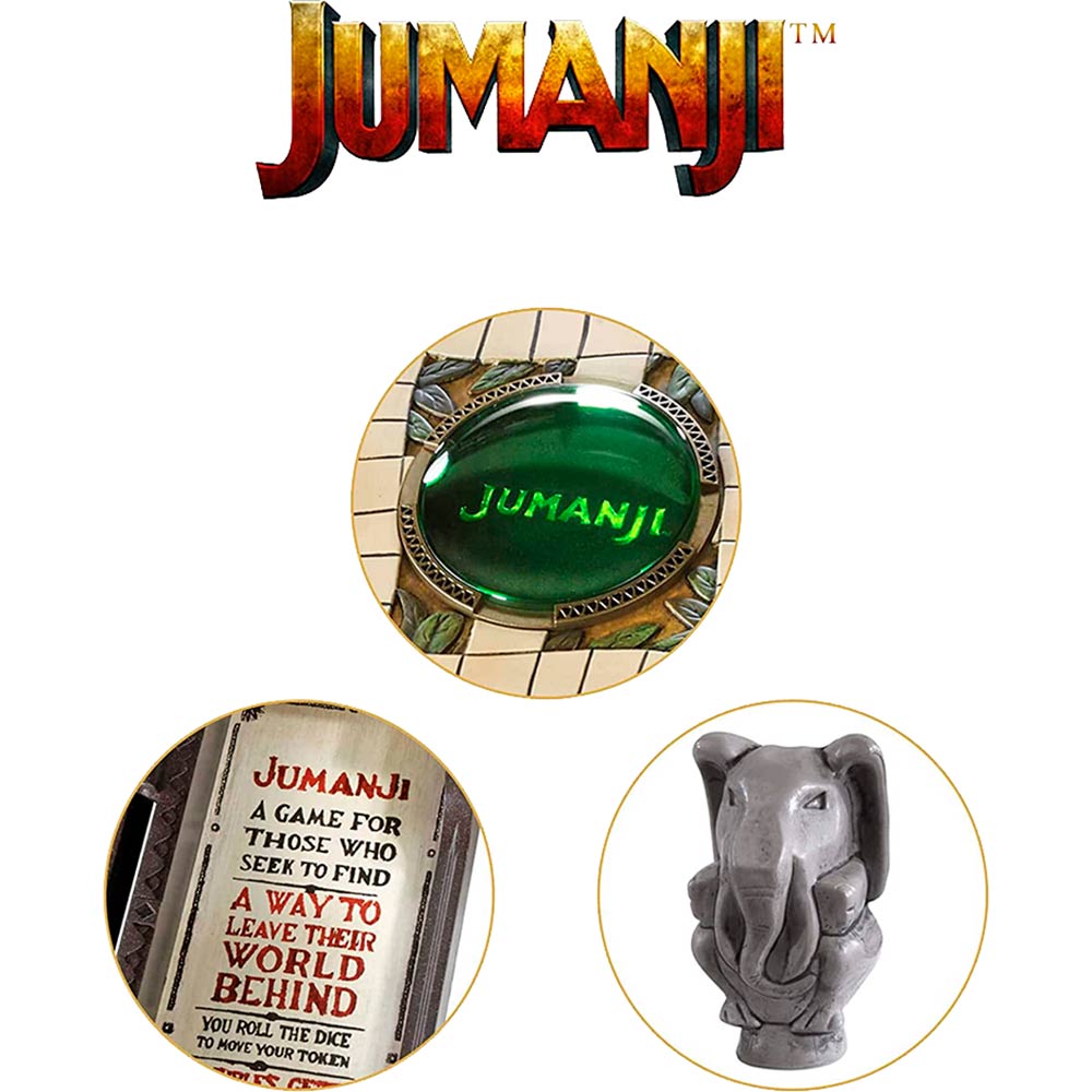 Настольная игра NOBLE COLLECTION JUMANJI Board Game Collector (NN3531) Материал пластик
