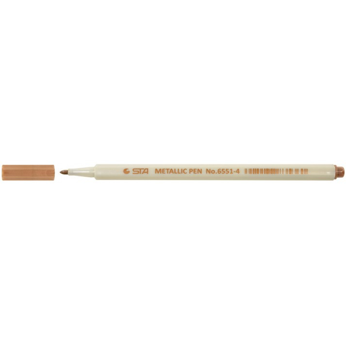 Маркер STA Paint 6551 1 мм Metallic Bronze (STA6551-M04)