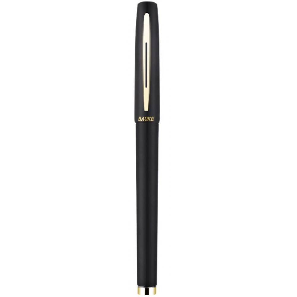 Ручка гелевая BAOKE 0.5 мм Black (PEN-BAO-1828A-B) Ручка гелевая BAOKE 0.5 мм Black (PEN-BAO-1828A-B)