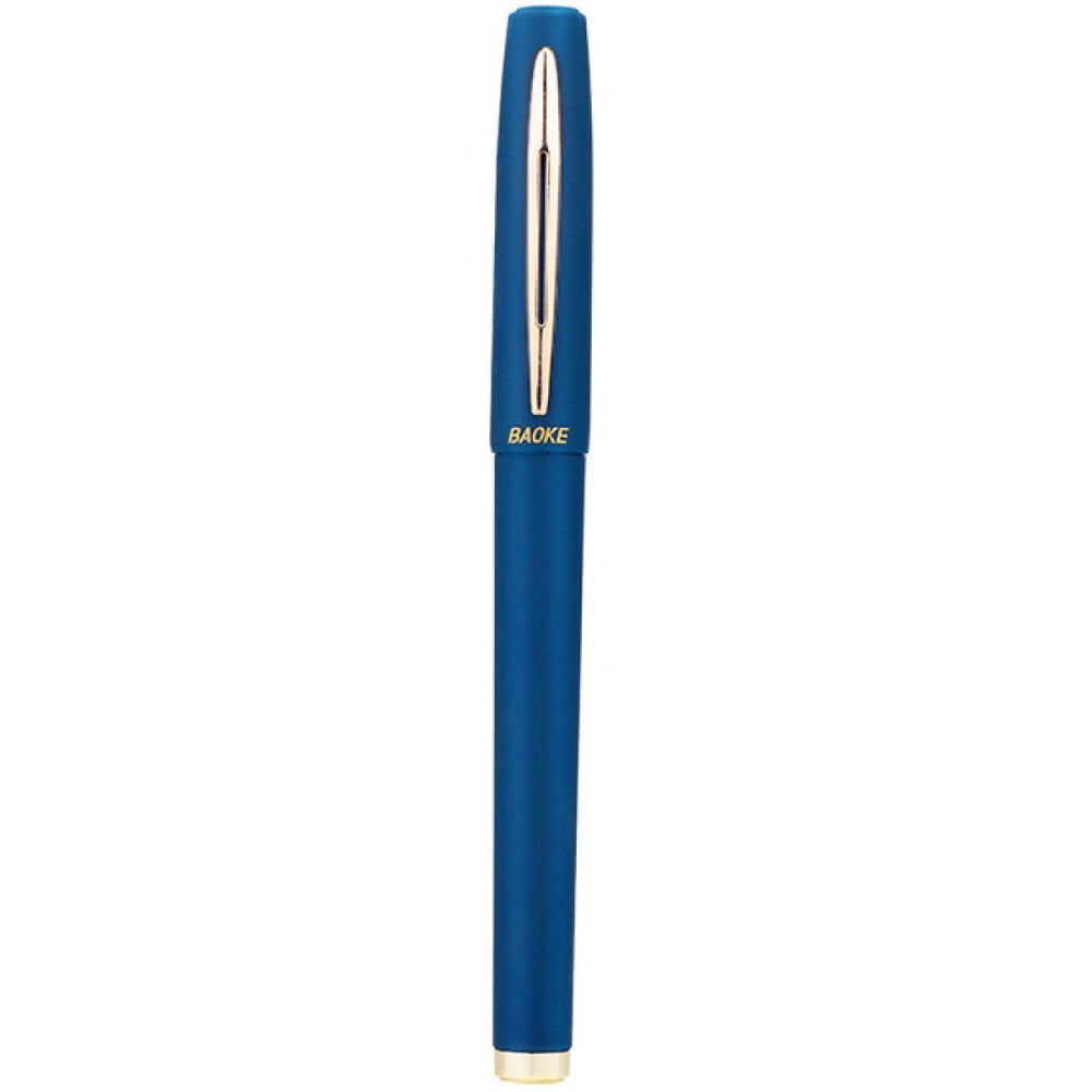 Ручка гелевая BAOKE 0.5 мм Blue (PEN-BAO-1828A-BL) Ручка гелевая BAOKE 0.5 мм Blue (PEN-BAO-1828A-BL)