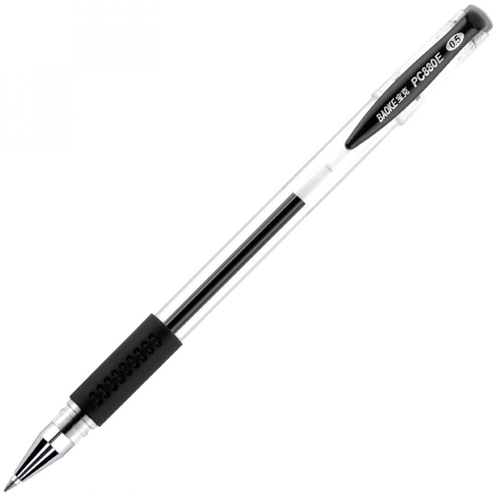 Гелева ручка BAOKE 0.5 мм Black (PEN-BAO-PC880D-B)