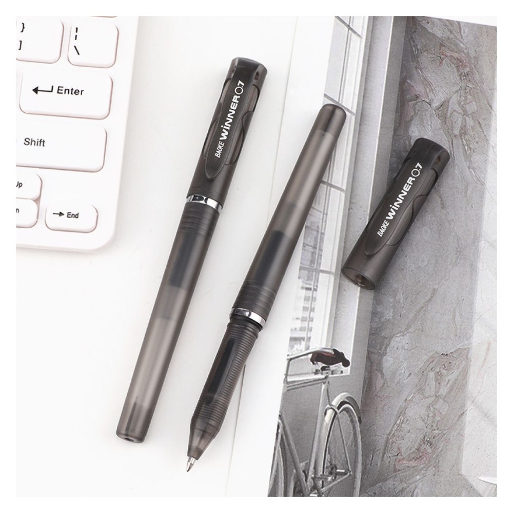Ручка гелева BAOKE Winner 0.7 мм Black (PEN-BAO-PC1688-B) Матеріал пластик