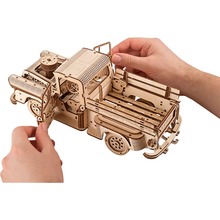 Механічний 3D пазл UKRAINIAN GEARS Пікап Лісоруб 460 ел (4820184121430)