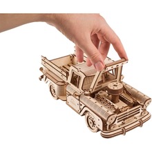 Механічний 3D пазл UKRAINIAN GEARS Пікап Лісоруб 460 ел (4820184121430)
