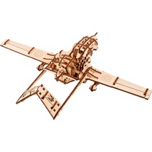Механический 3D пазл UKRAINIAN GEARS Байрактар TБ2 125 эл (4820184121614)