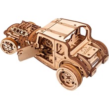 Механический 3D пазл UKRAINIAN GEARS Hot Rod Furious Mouse 207 эл (4820184121652)