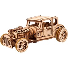 Механический 3D пазл UKRAINIAN GEARS Hot Rod Furious Mouse 207 эл (4820184121652)