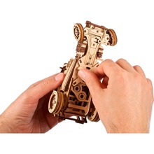 Механический 3D пазл UKRAINIAN GEARS Hot Rod Furious Mouse 207 эл (4820184121652)