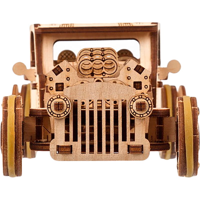 Механический 3D пазл UKRAINIAN GEARS Hot Rod Furious Mouse 207 эл (4820184121652) Для кого универсально