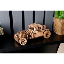 Механический 3D пазл UKRAINIAN GEARS Hot Rod Furious Mouse 207 эл (4820184121652)