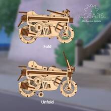3D пазл UKRAINIAN GEARS МОТО Складаний скутер 192 ел (4820184121362)
