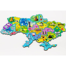 Пазл PUZZLEOK Мапа України на магніті (PuzA4-22926)