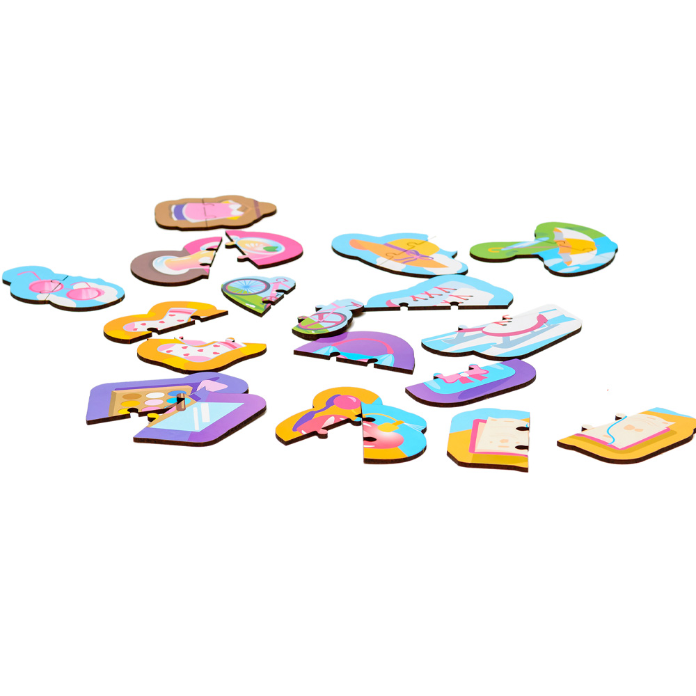 Пазл PUZZLEOK Деревянный "Предметы" (Puz-22931) Возраст от 3 лет