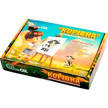Пазл-розмальовка PUZZLEOK Корівка 9 ел (Puz-22936)