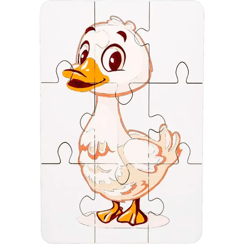 Пазл-розмальовка PUZZLEOK Гусочка 9 ел (Puz-22937) Пазл-розмальовка PUZZLEOK Гусочка 9 ел (Puz-22937)