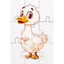 Пазл-розмальовка PUZZLEOK Гусочка 9 ел (Puz-22937)