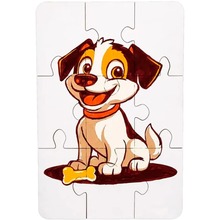 Пазл-розмальовка PUZZLEOK Собачка 9 ел (Puz-22940)