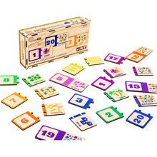 Головоломка пазл PUZZLEOK з цифрами 40 ел (Puz-53322)