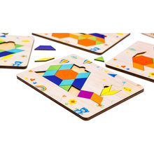 Дерев'яна головоломка PUZZLEOK Танграм (Puz-33654)