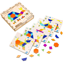Дерев'яна головоломка PUZZLEOK Танграм (Puz-33654)