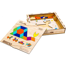 Дерев'яна головоломка PUZZLEOK Танграм (Puz-33654)