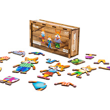 ​Розвиваюча іграшка PUZZLEOK Лисички (Puz-42121)