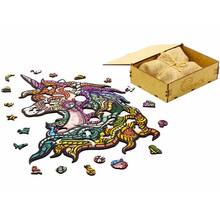 Пазл PUZZLEOK Райдужний Єдиноріг 124 ел. (PuzA3-03101)