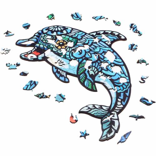 Пазл PUZZLEOK Морський дельфін 147 деталей (PuzA3-03103) Для кого універсально
