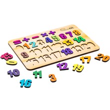 Розвиваюча іграшка PUZZLEOK Цифри А4 (Арт-11230)