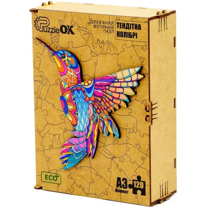 Пазл PUZZLEOK Крихка Колібрі 120 ел (PuzA3-03107) Для кого універсально