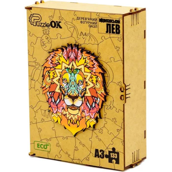Пазл PUZZLEOK Африканський Лев 133 ел (PuzA3-03108) Для кого універсально