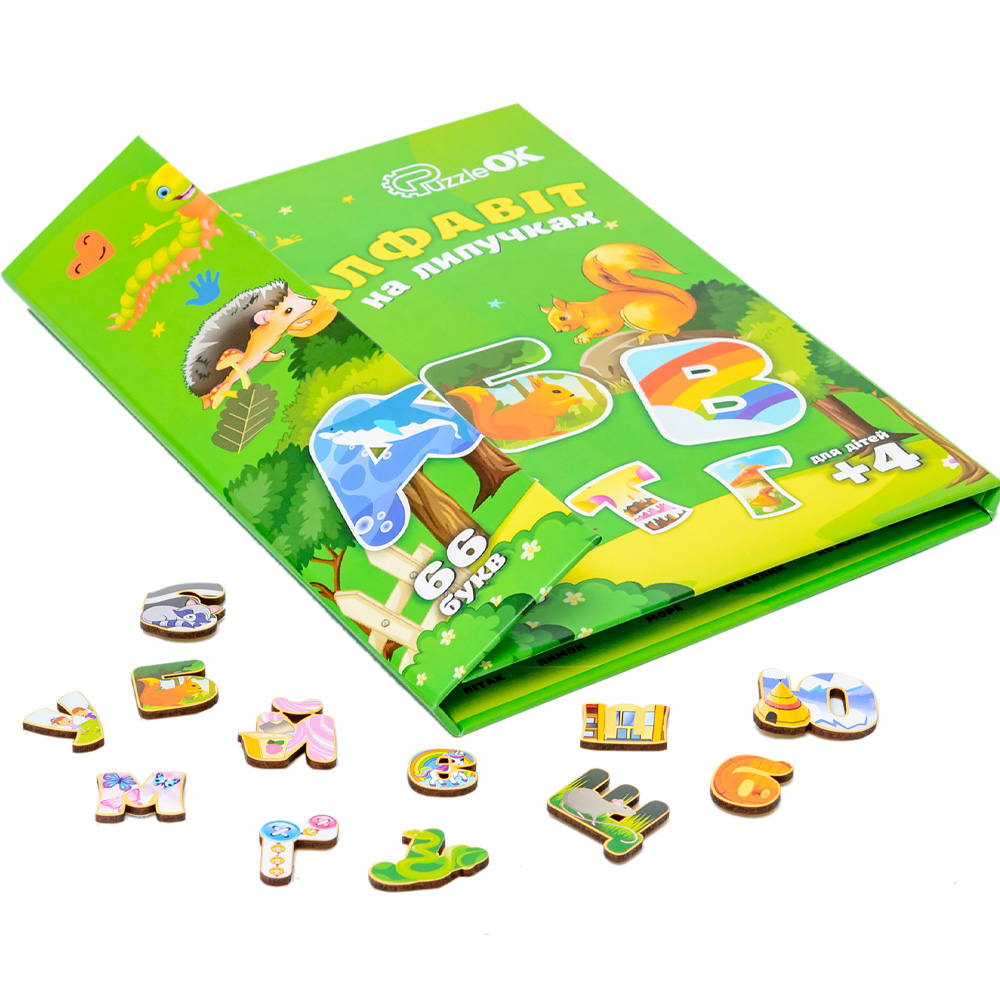 Покупка Алфавіт PUZZLEOK на липучках (Puz-26919)
