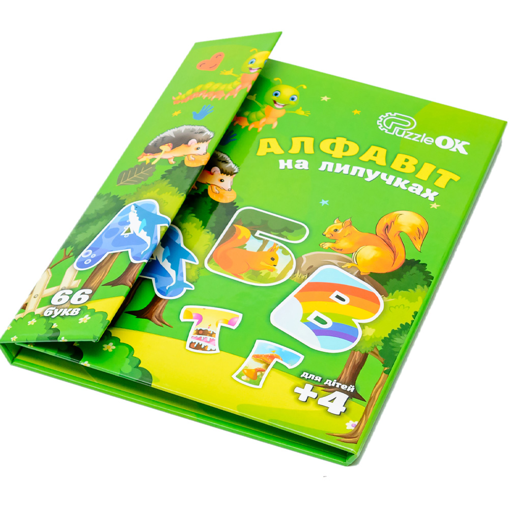 Зображення Алфавіт PUZZLEOK на липучках (Puz-26919)