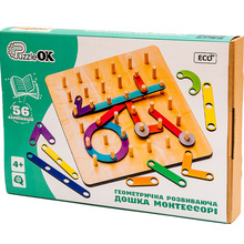 Сортер-розвиваюча дошка PUZZLEOK Монтессорі (Puz-27260)